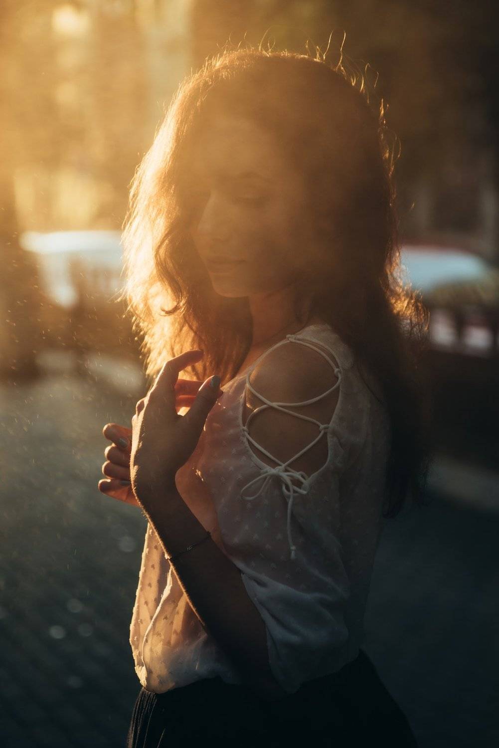 портрет, девушка, Астрид Екатерина