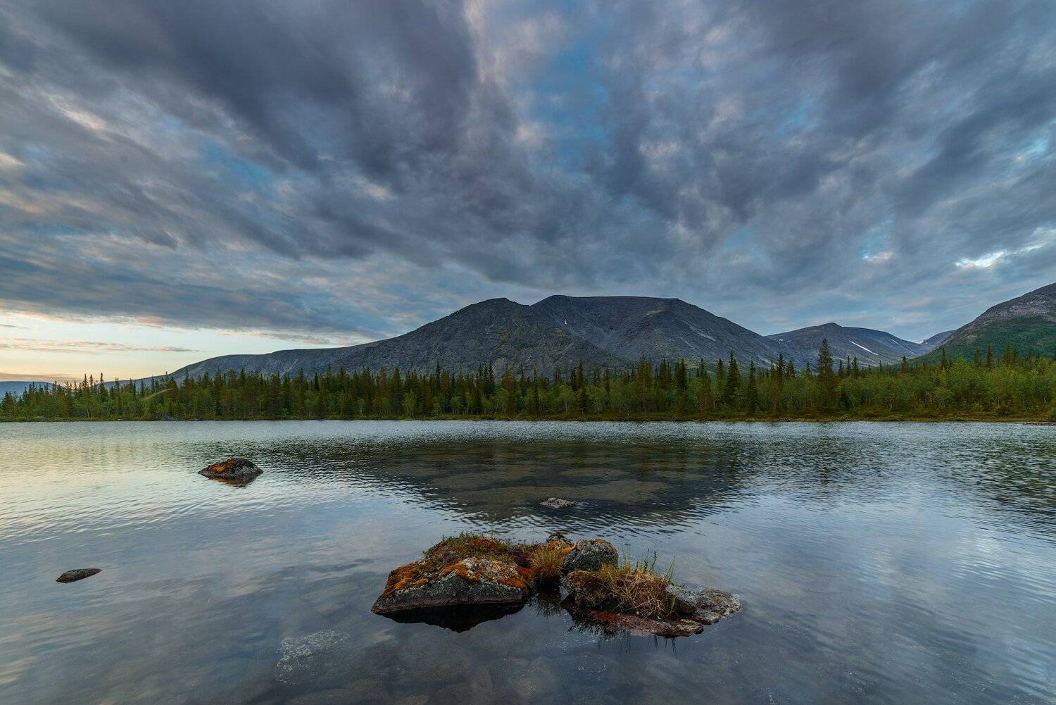 хибины, лето, кольский, заполярье, север, ночь, полярный день,, Роман Горячий