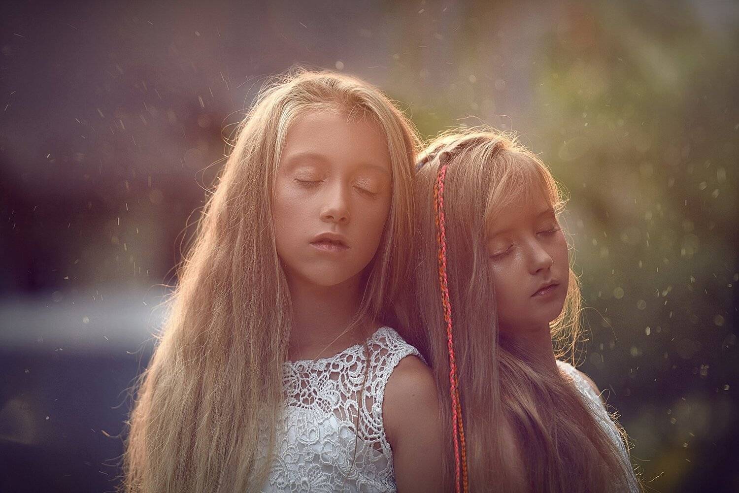 girls, portrait, closed,, Anna Ścigaj