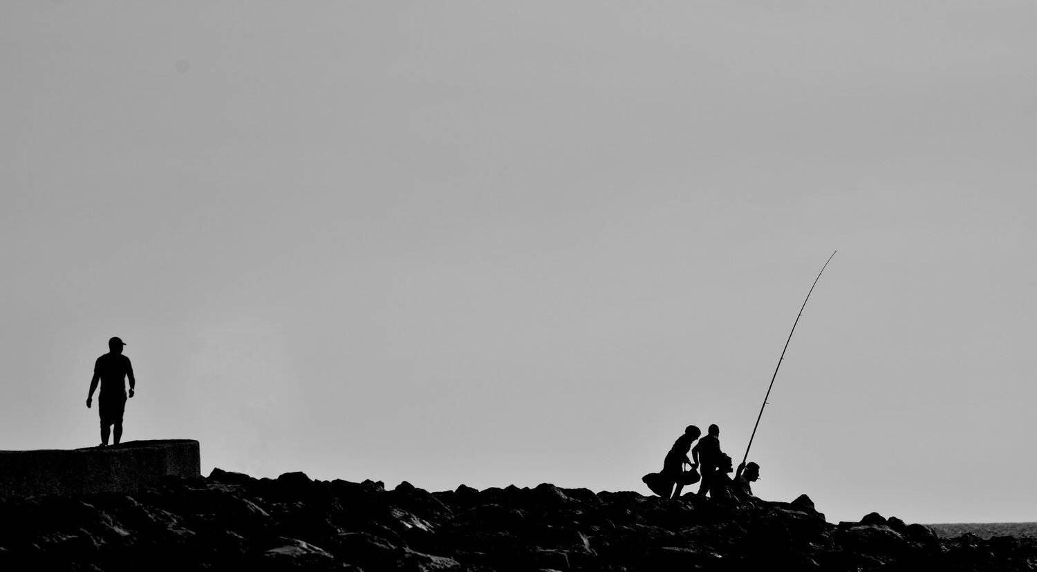 SILHOUETTE B&W STREET, vladimir algazin
