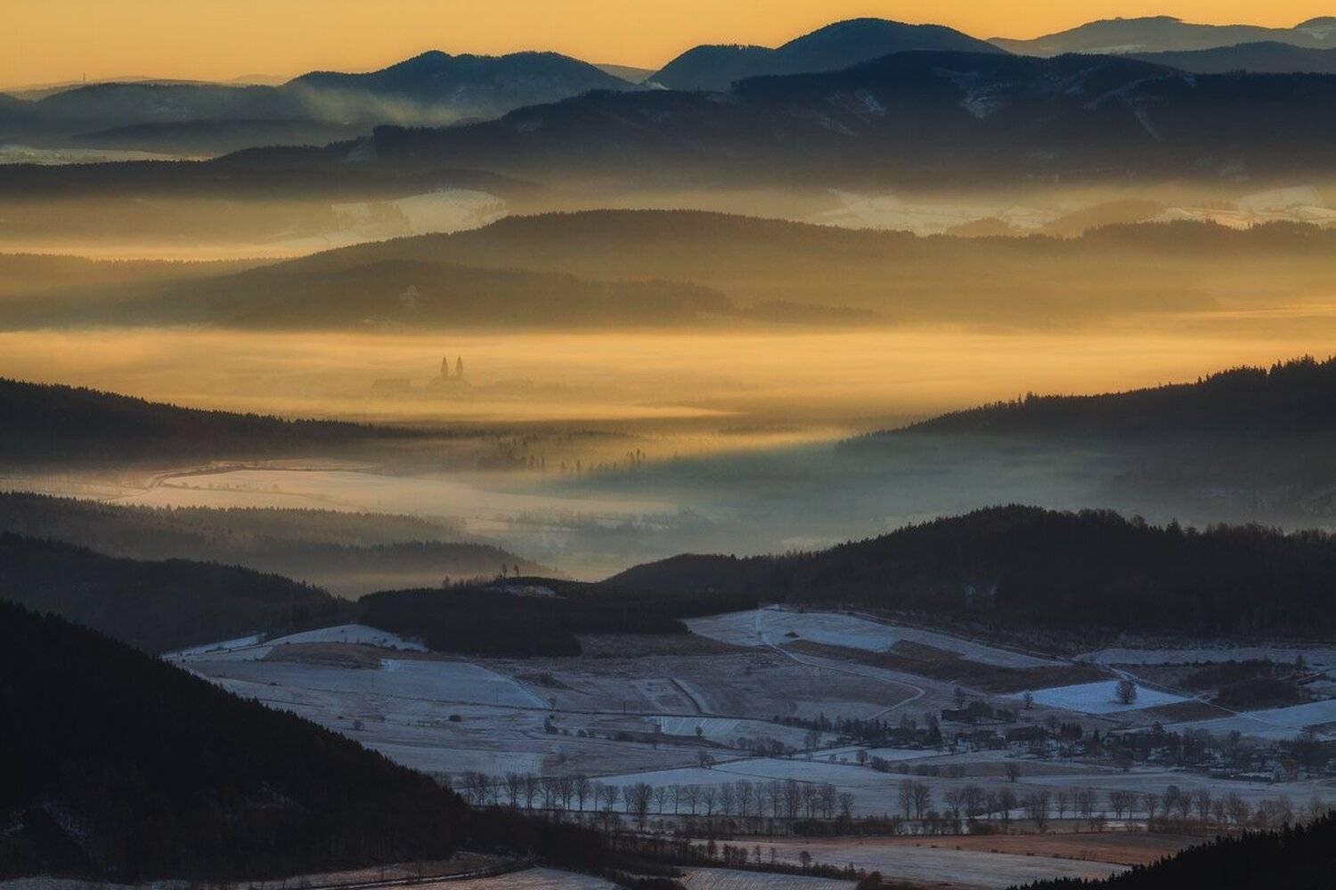 landscape,canon,winter,awakening, Iza,Darek