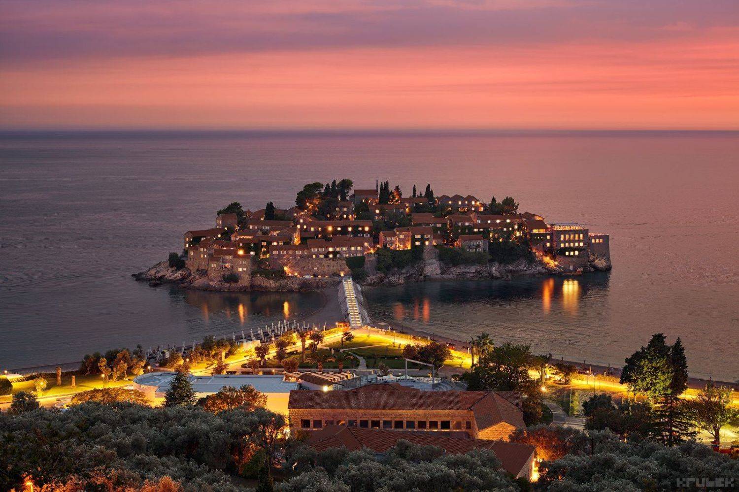 черногория, котор, адриатика, свети-стефан, море, KrubeK