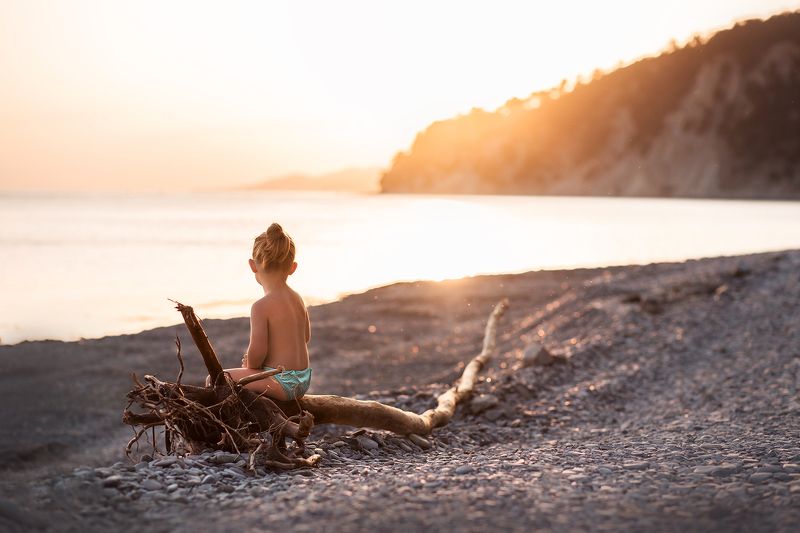 Сказочный закат фото превью