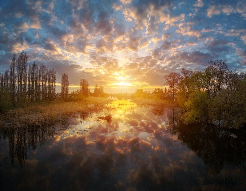 Теплый Закат на Усманке фото превью