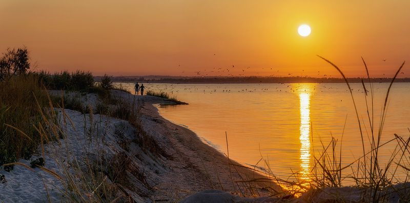 Пробежка на рассвете... фото превью