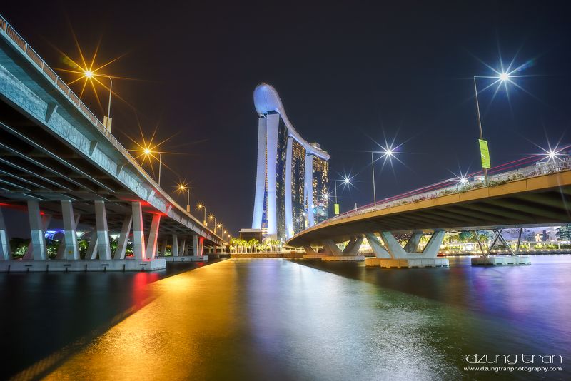 Singapore by night фото превью