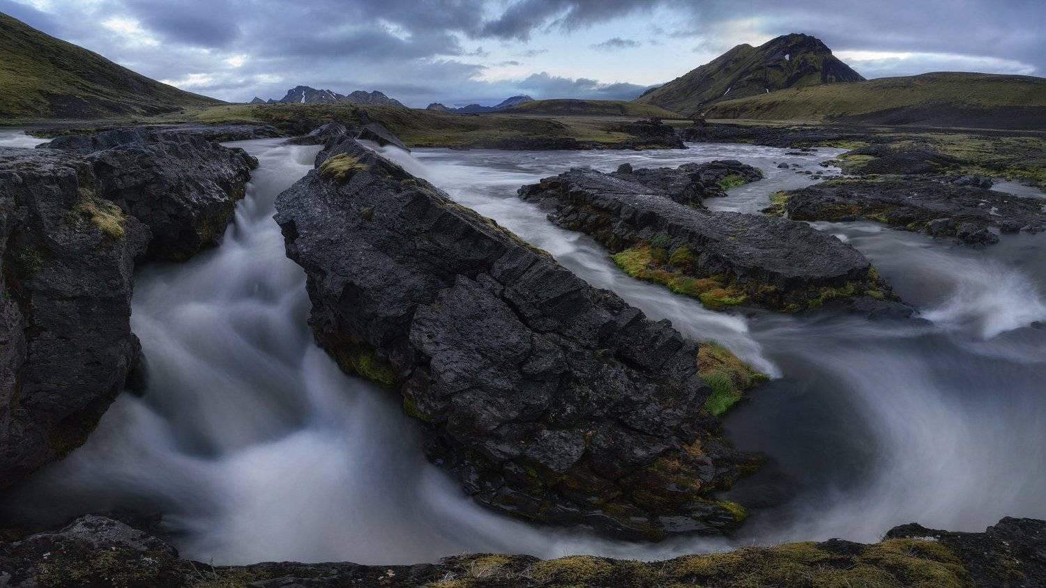 iceland, waterfall, trave, 2017, brizmaker, photo, Александр