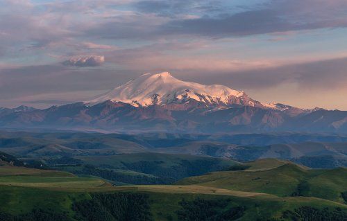 Вечер на перевале Гум-Баши