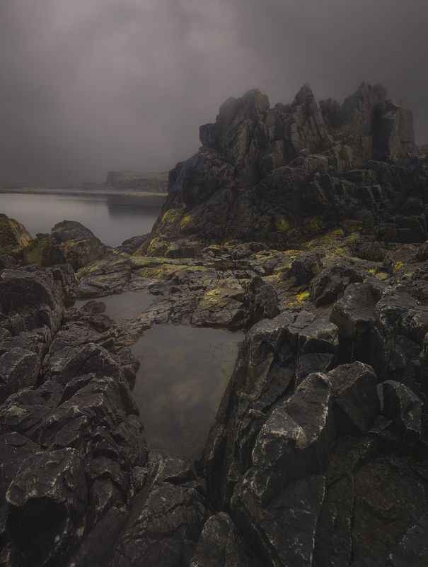 Дальние зеленцы,Кольский полуостров, Dalnije Zelentsy, гроза The calm before the storm фото превью