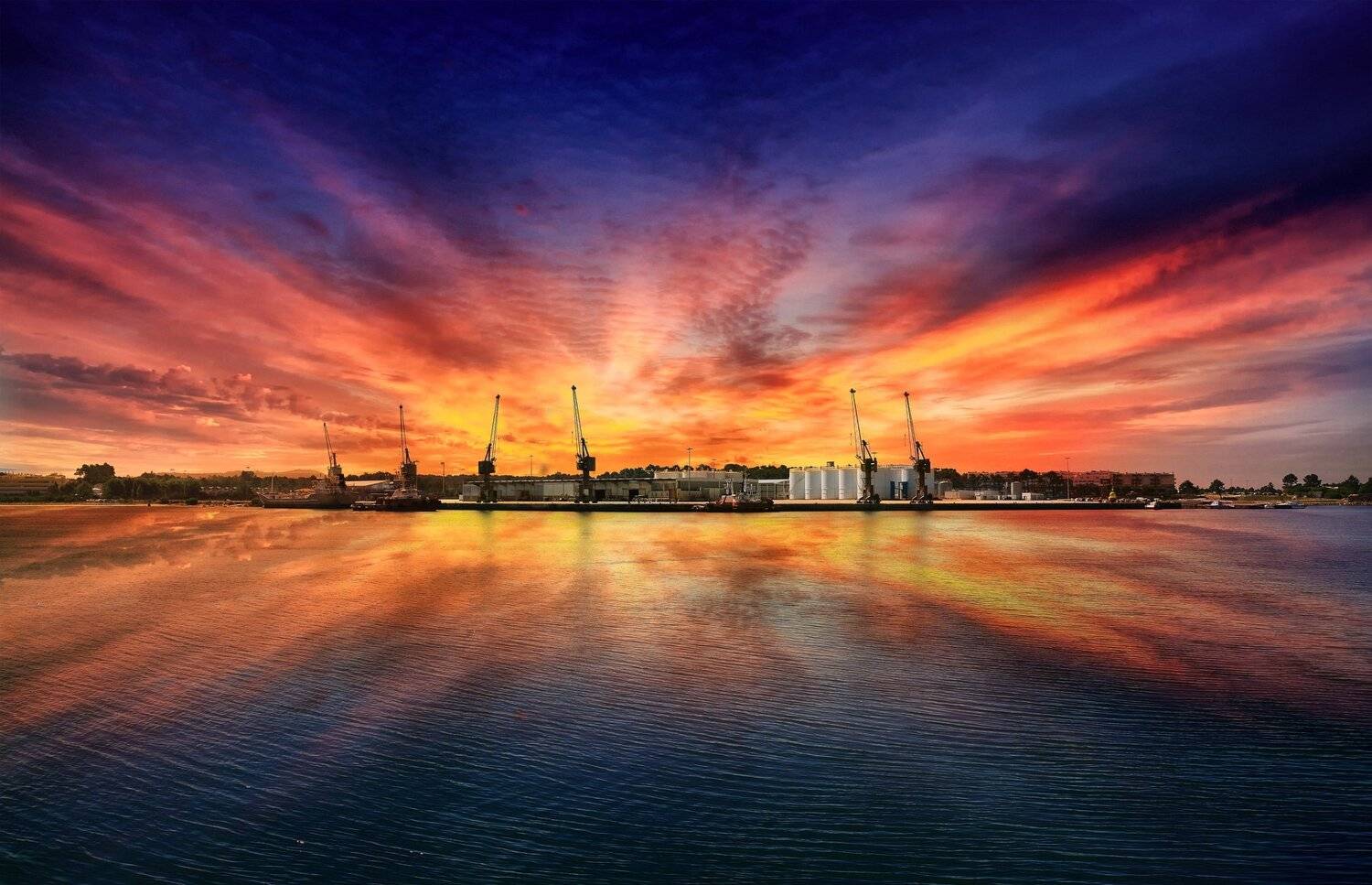 Viana do Castelo, Portugal, color, sunset, reflection, art, sky, skyline, center, Antonio Coelho
