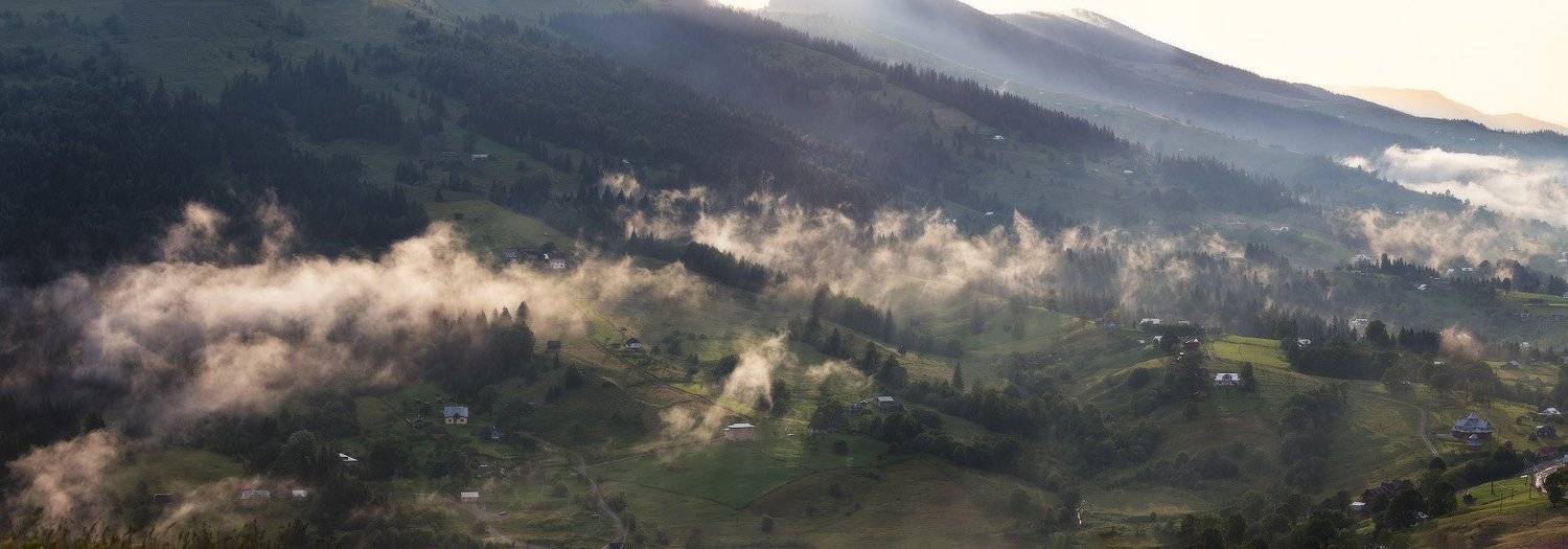 вечер, горы, июль, карпаты, лето, украина, Вейзе Максим