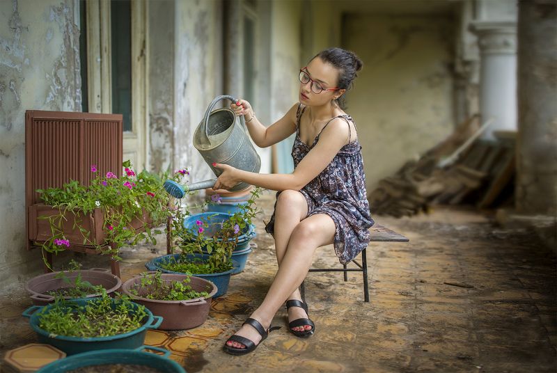 цветочница фото превью