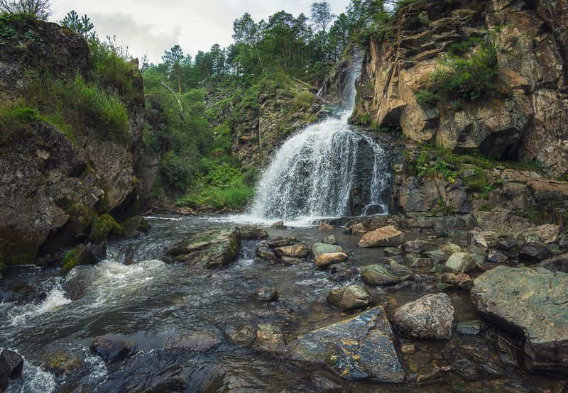 алтай, горныйалтай, altai, altay, водопад, камышлинскийводопад Камышлинский водопад фото превью