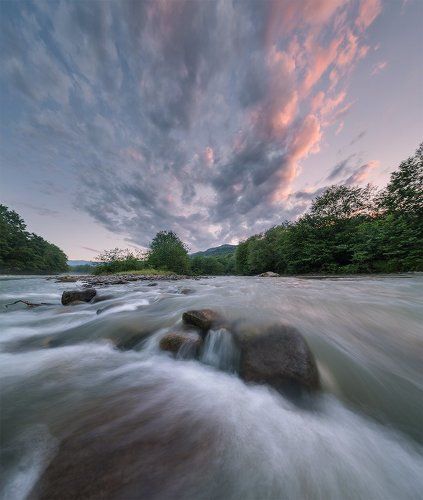 Летний вечер в Бурном