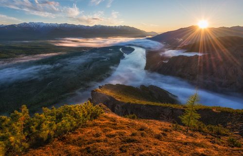 Якутия. Устья туманных рек.