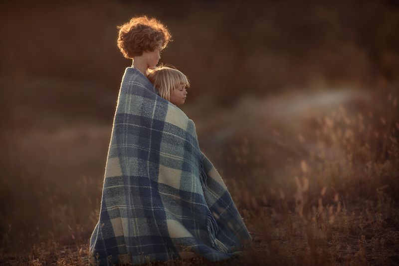 Прохладный закат фото превью