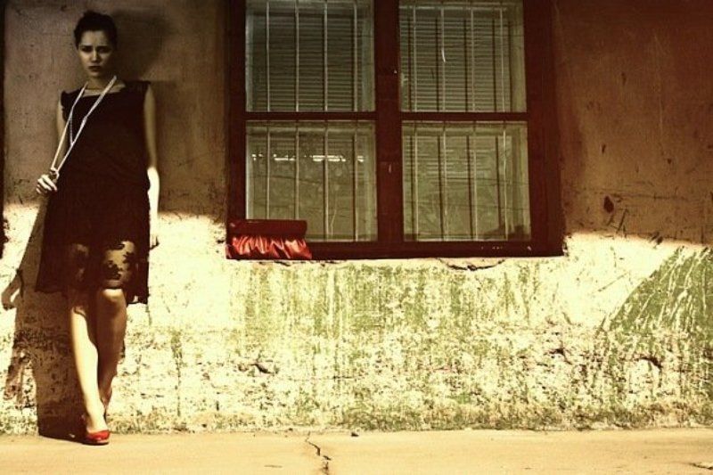 girl, dark, light *** фото превью