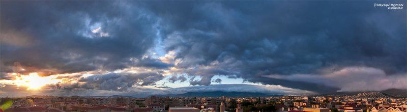 athens, sunset, evening, вечер, закат Cyclone фото превью