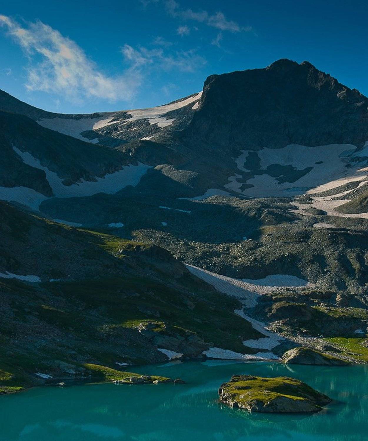 горы, озеро, закан, остров, Фёдор