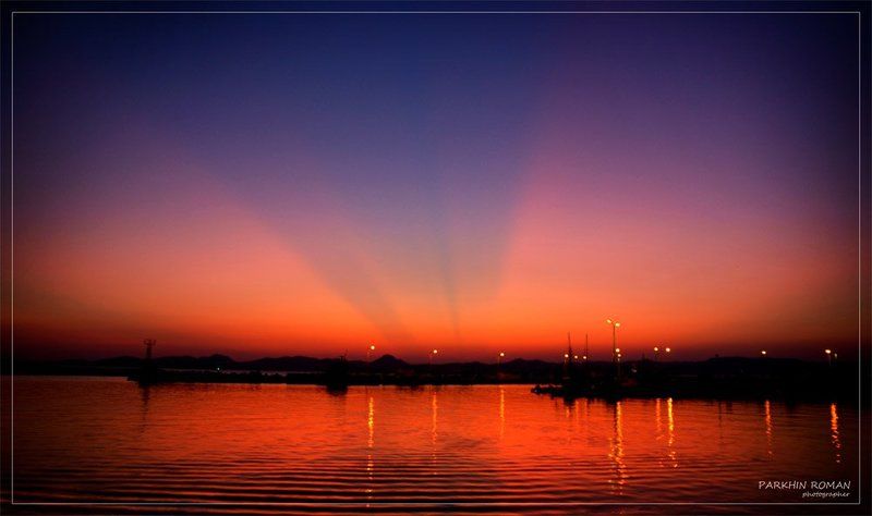 greece, limnos, sunset, evening, вечер, закат Last light фото превью