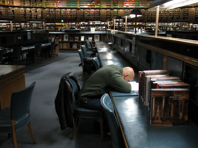 В библиотеке фото превью