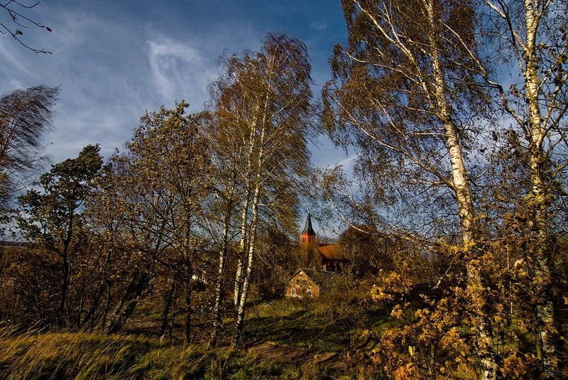 осень, деревня Осень в деревне фото превью