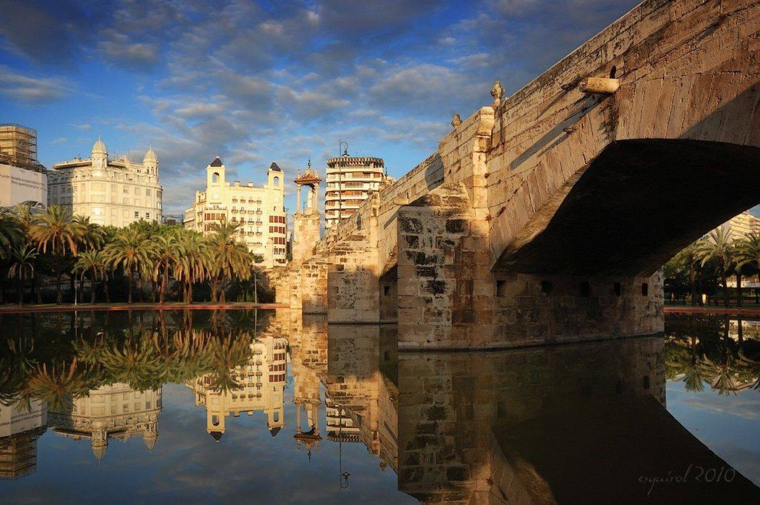 валенсия, испания, город, мост, городской пейзаж, Татьяна Кожевникова