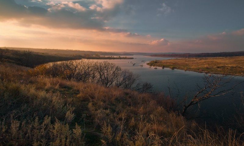 Вечерний свет над Крынкой фото превью