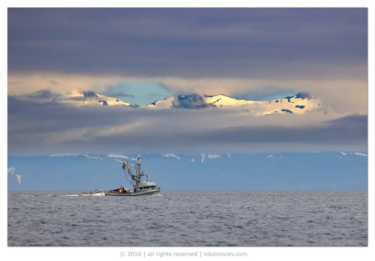 николай, , зиновьев, , океан, , рыбак, , аляска, , сша, Николай Зиновьев