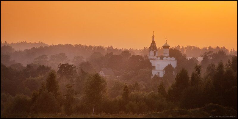 Туман реки Истра фото превью