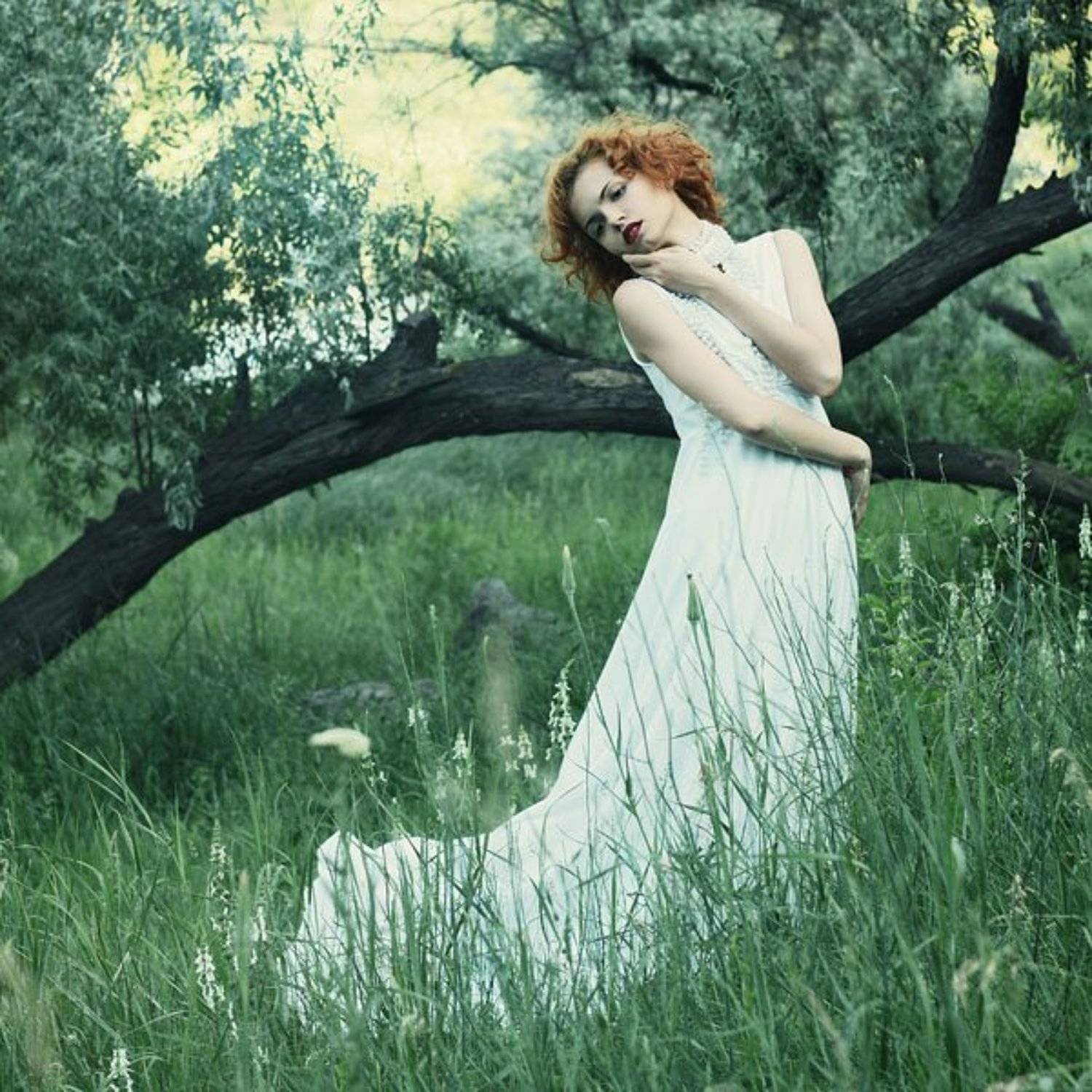 девушка, портрет, лето, Elena