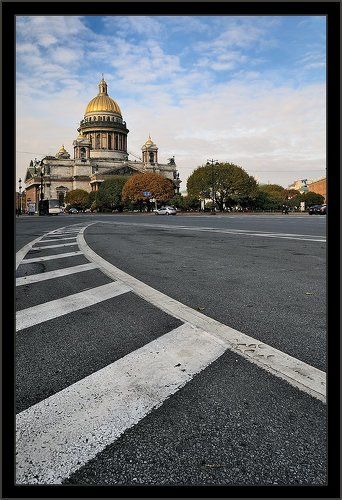 Этюд с Исакием в хорошую погоду