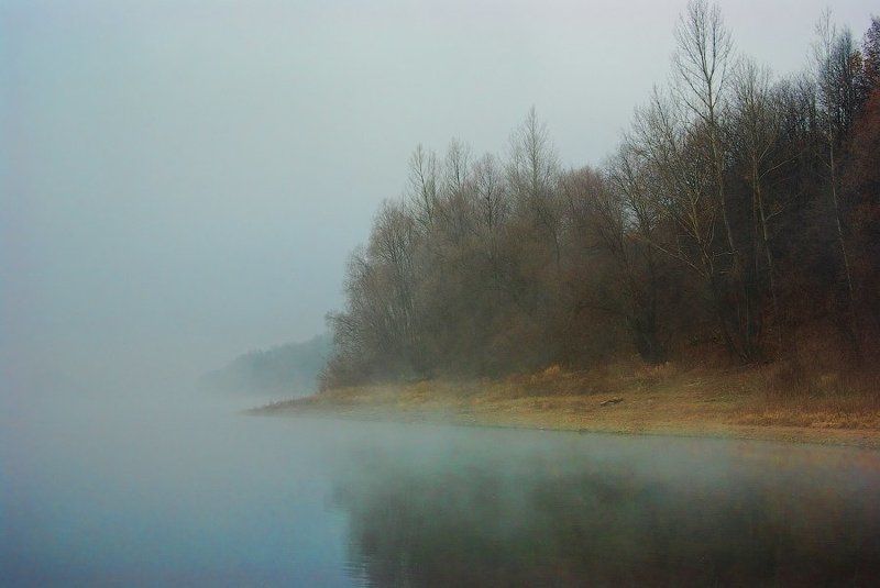 Холодное утро фото превью
