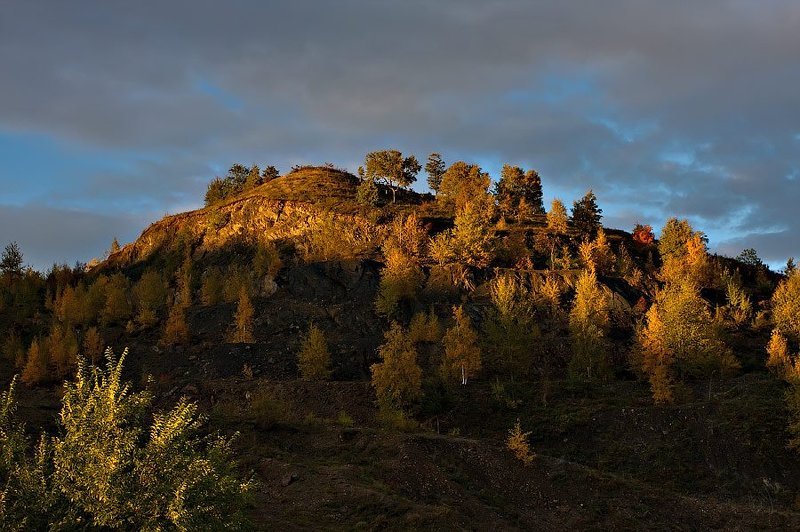осень, вечер, закат * * * фото превью