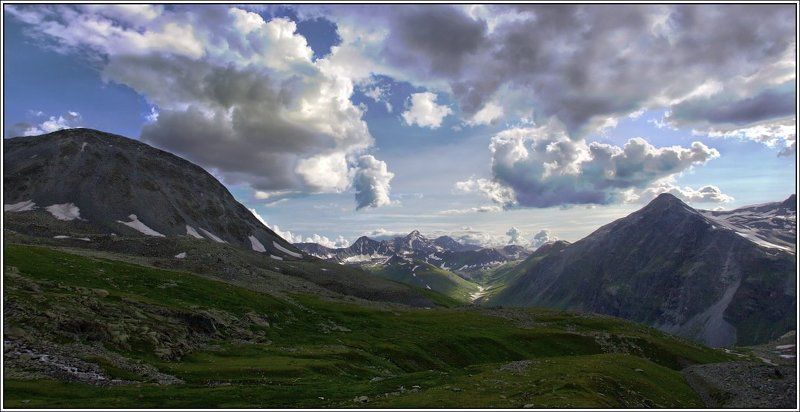 алтай, капчал, катунский, хребет Капчал фото превью
