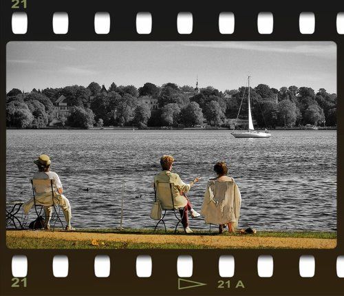 Один кадр из жизни отдыхающих..