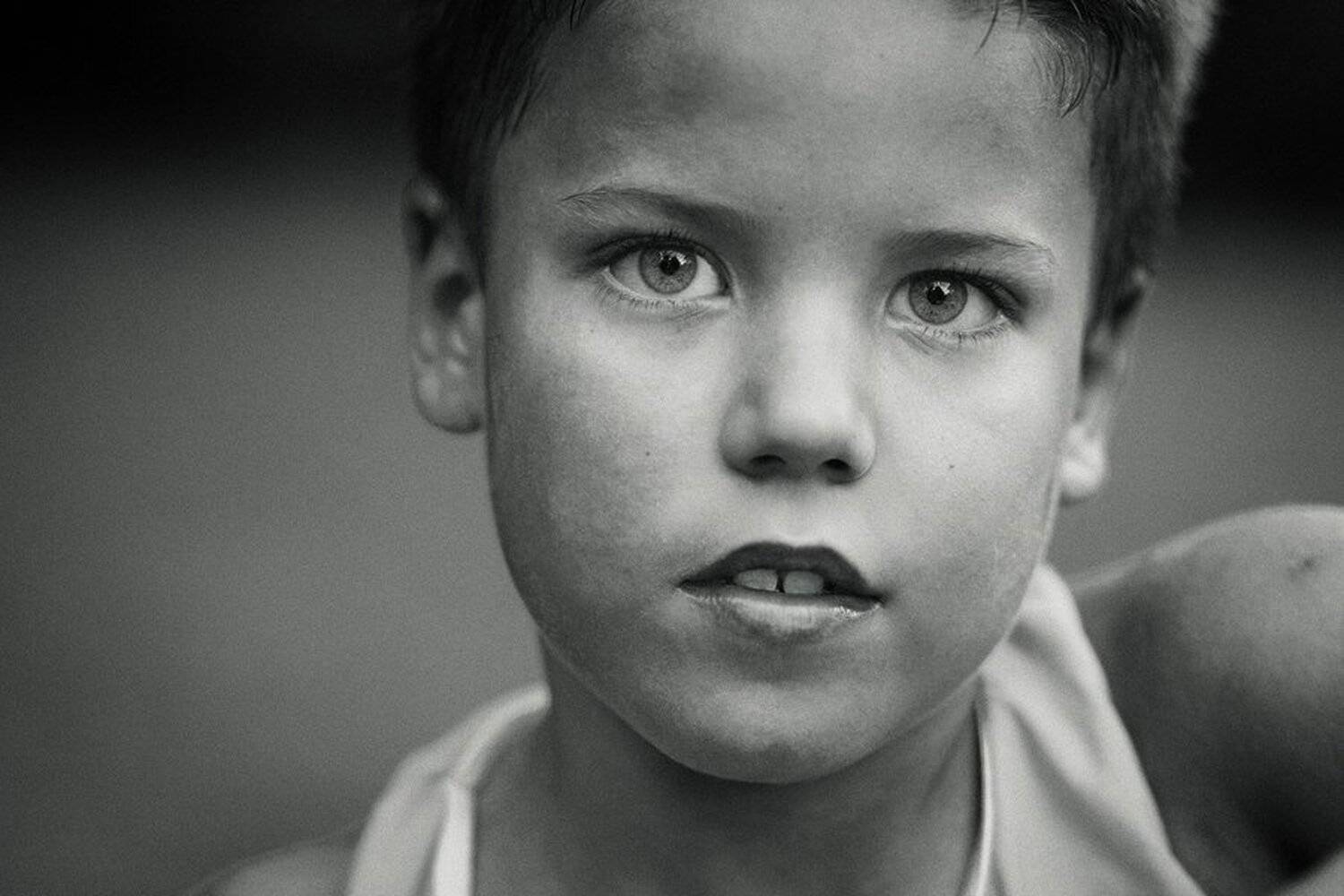 portrait, children, Petar Bozhkov