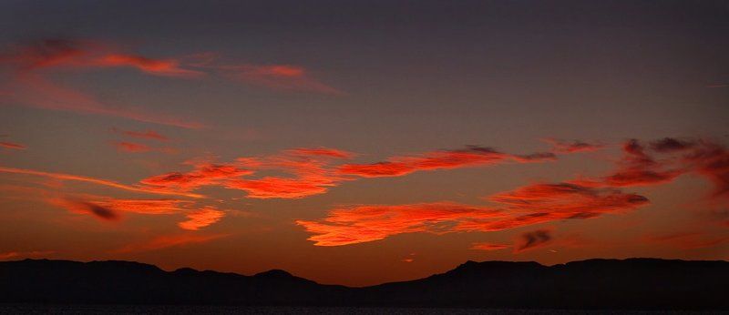 крым, море, горы, закат, облака Алые паруса фото превью