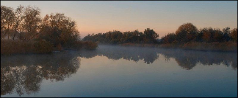 дон, лагутник, осень, утро Рассветная тишина фото превью