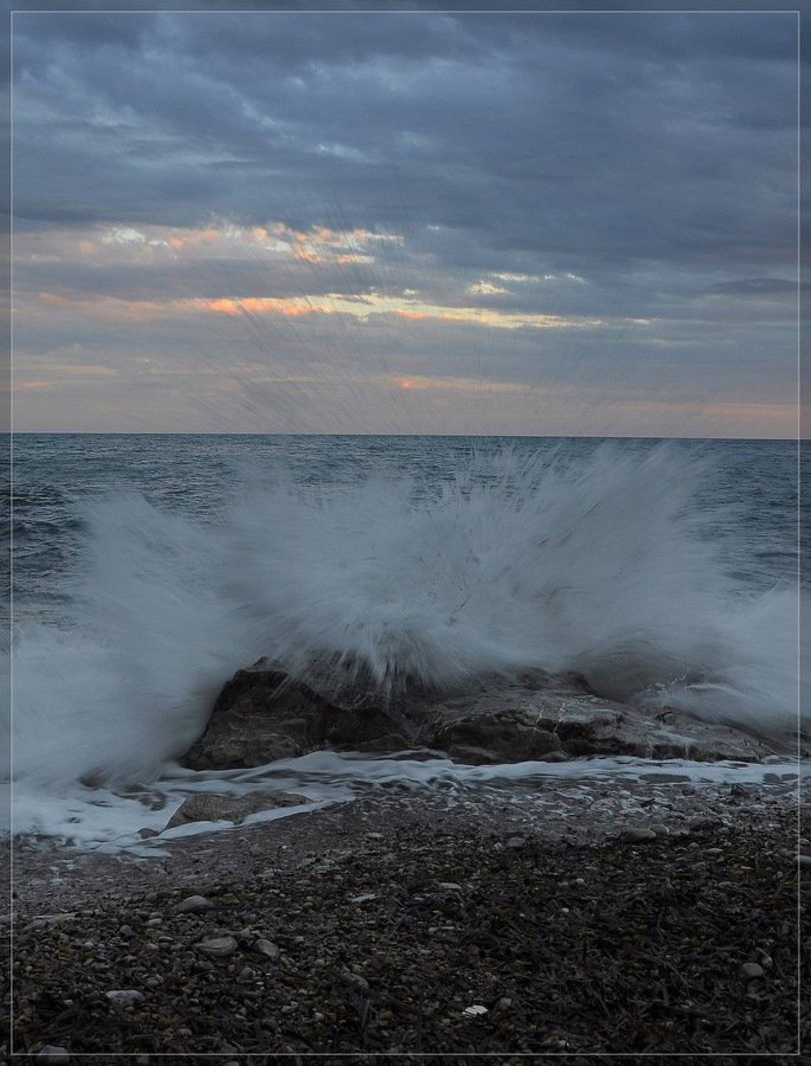 волна, черногория, Света и Вася