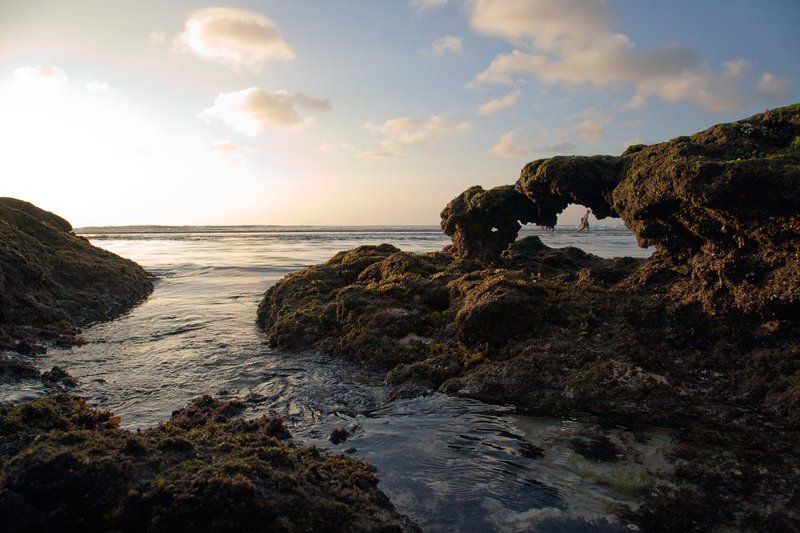 путешествие, индонезия, бали, океан, скалы, камни, странник, закат, пейзаж Странник фото превью