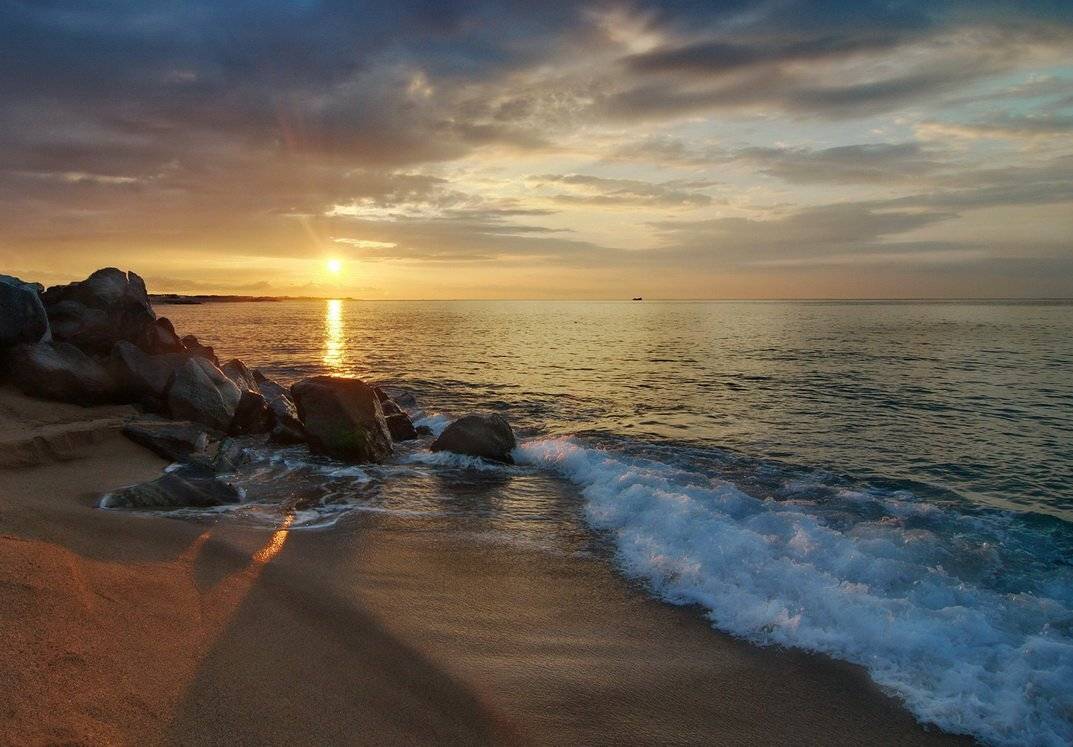 море, рассвет, Людмила Прокофьева
