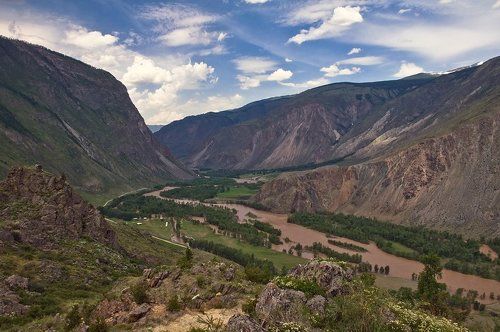 Долина Чулышмана, перевал Кату-Ярык