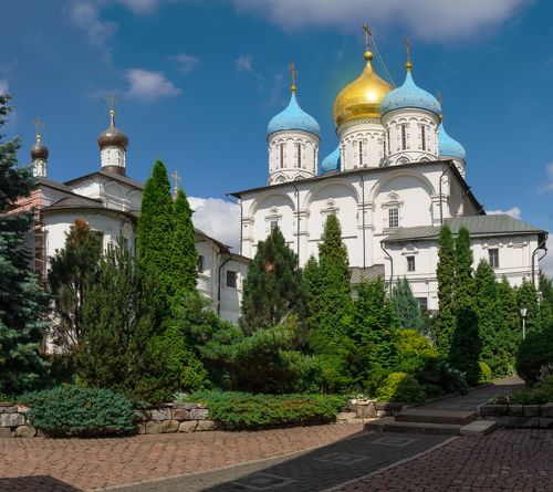 Новоспасский ставропигиальный мужской монастырь.