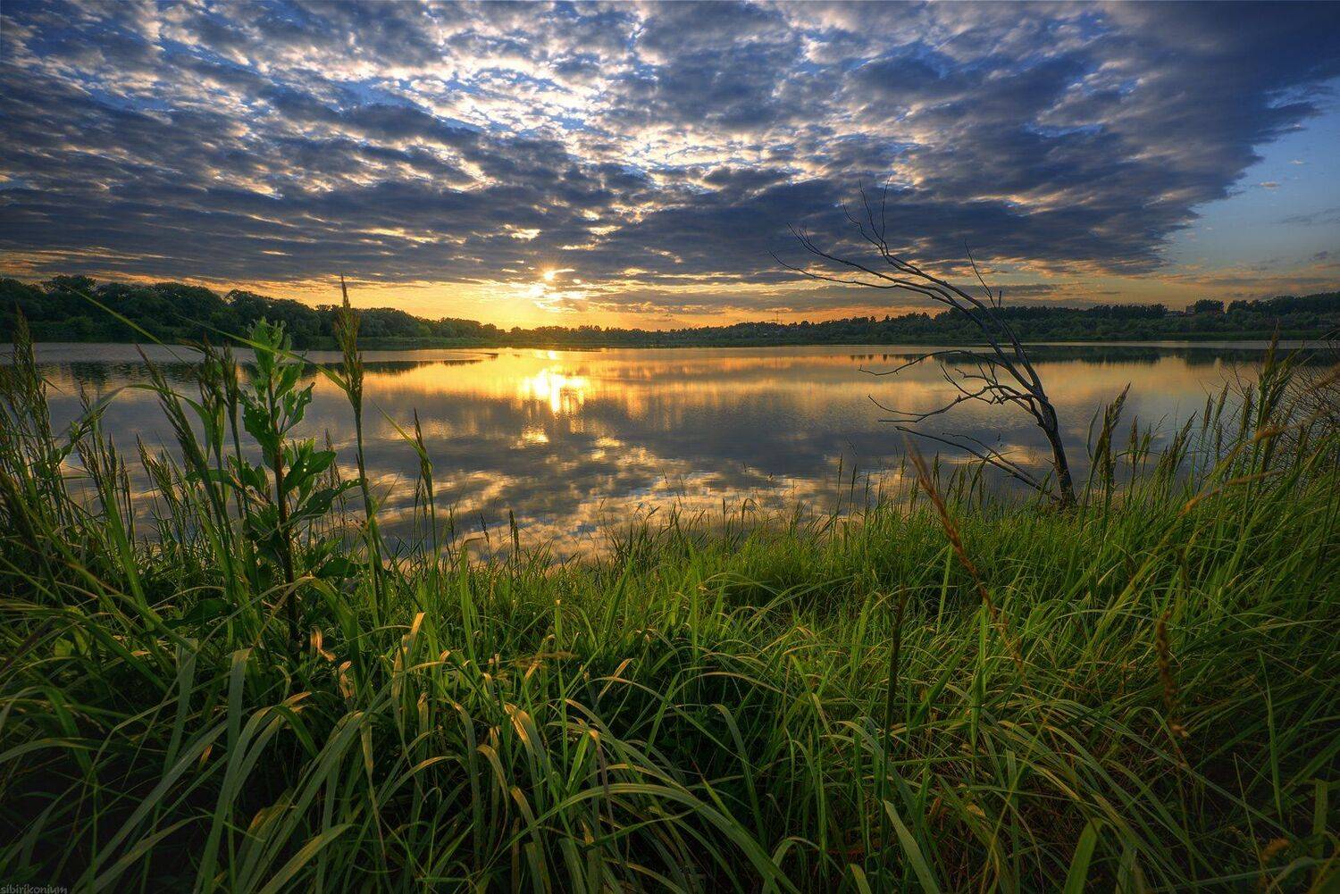 #пейзаж #подмосковье #закат #рассвет #россия #жизнь #мир #чехов #sibirikonium85 , Морозов Юрий