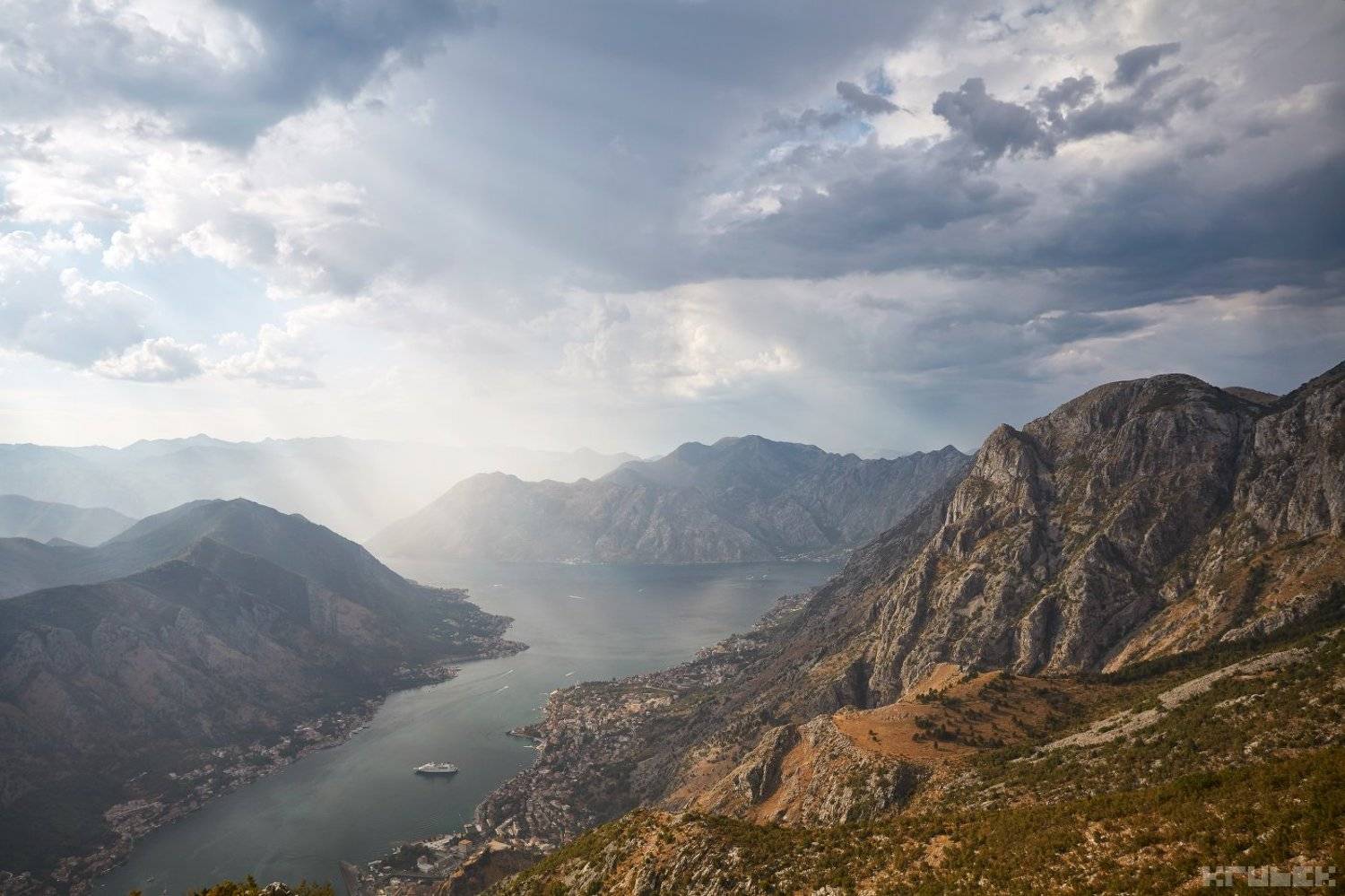 черногория, котор, адриатика, горы, KrubeK