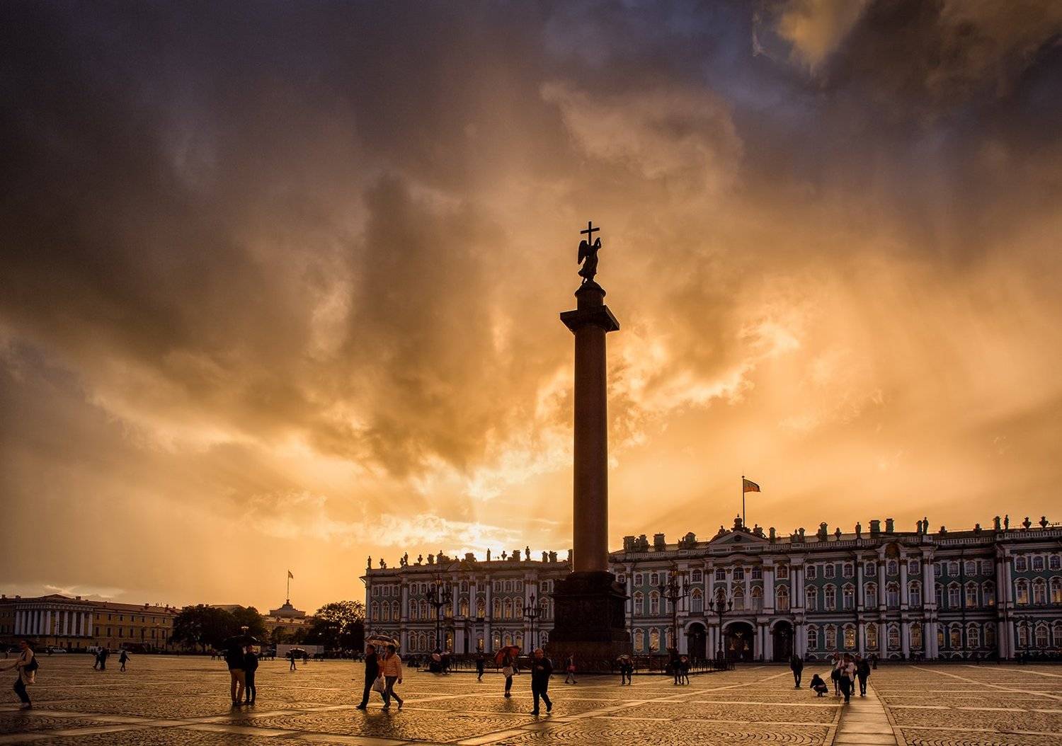 санкт-петербург, вечер, закат, дождь, свет, прогулка, город, Антон Селезнев