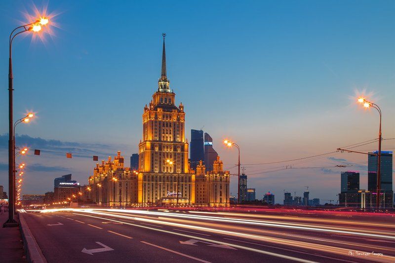 Вечерняя Москва фото превью