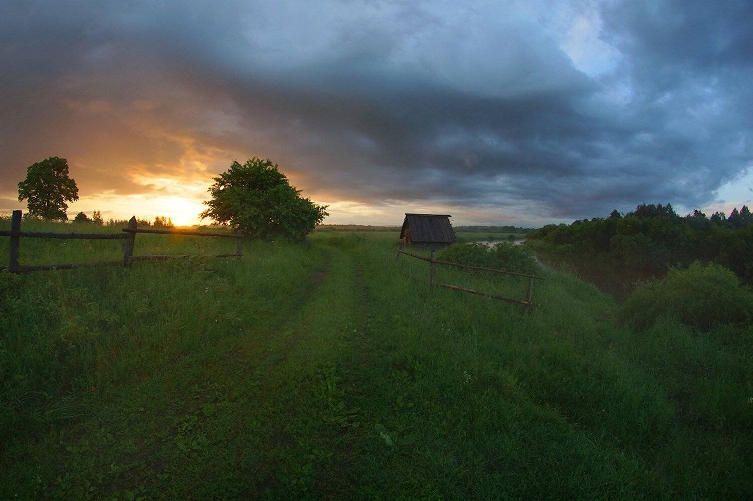 рассвет, деревня, Петр Косых