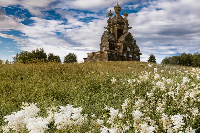 онега, церковь, подпорожье,  Владимирская церковь  фото превью